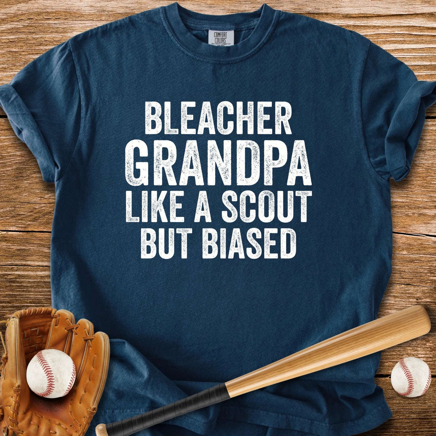 Bleacher Grandpa Scout - HomeRun PrintsComfort Colors