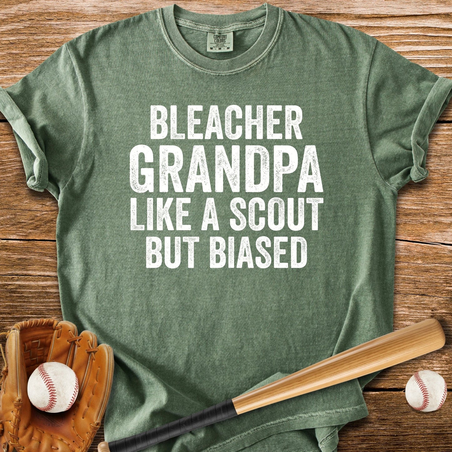 Bleacher Grandpa Scout - HomeRun PrintsComfort Colors