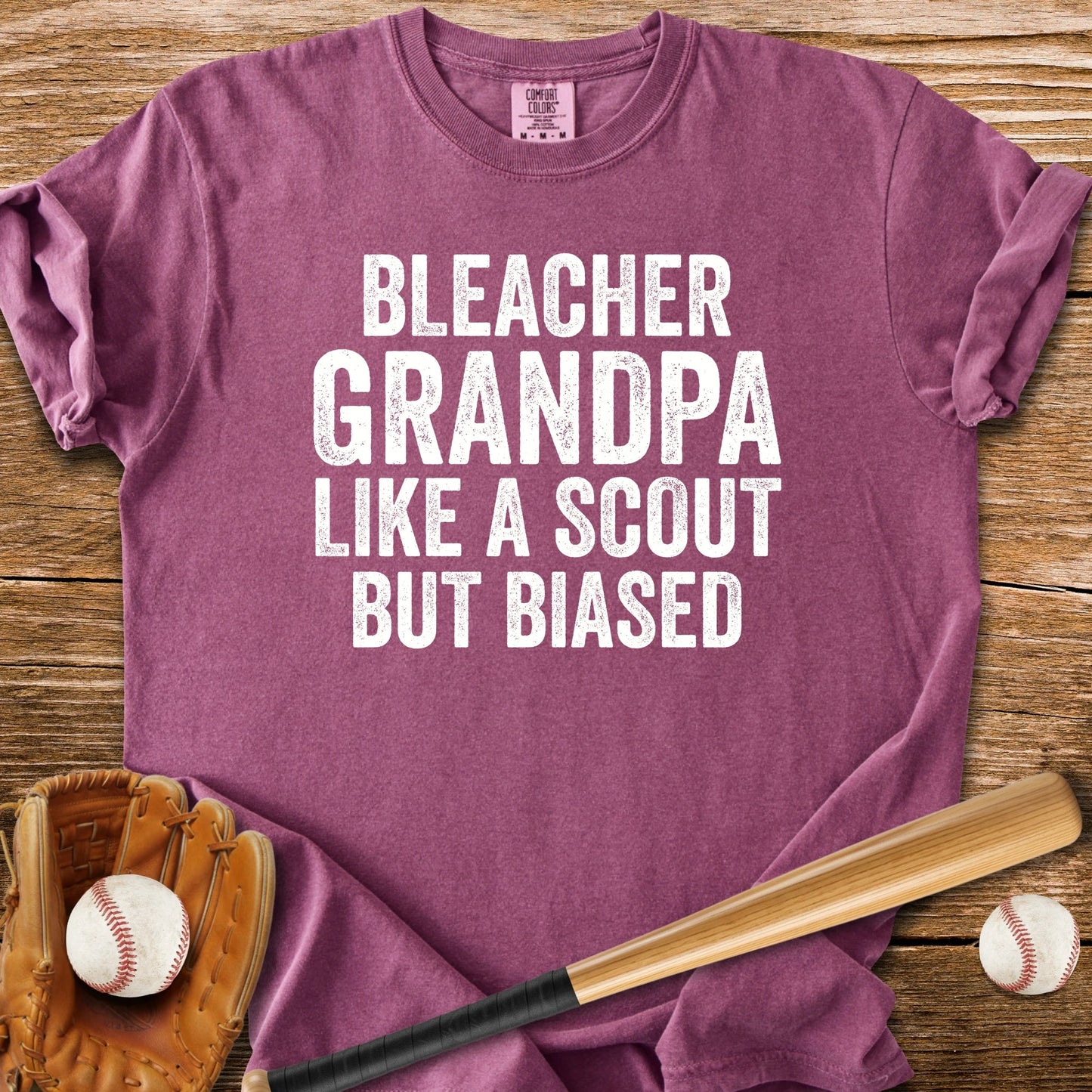 Bleacher Grandpa Scout - HomeRun PrintsComfort Colors