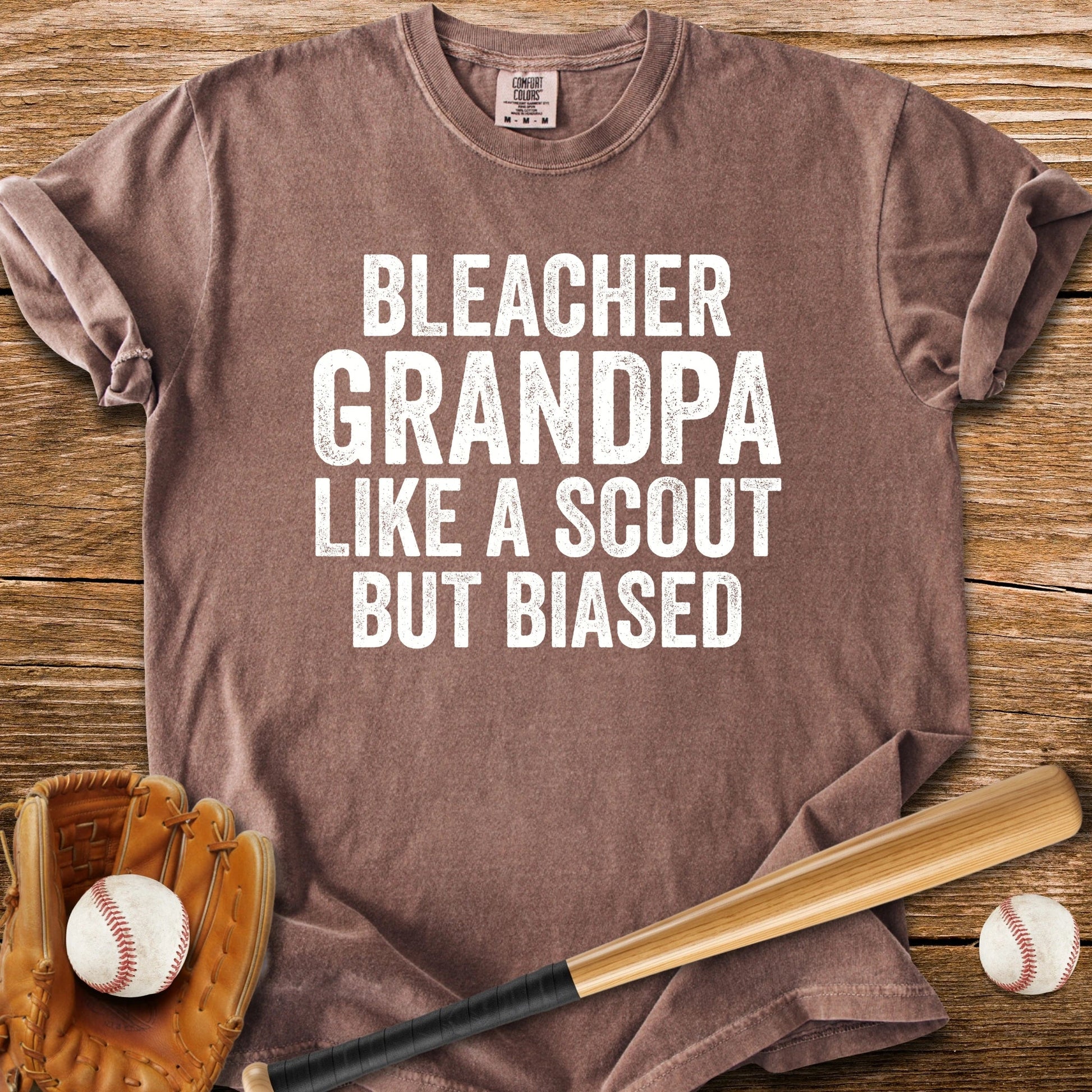 Bleacher Grandpa Scout - HomeRun PrintsComfort Colors