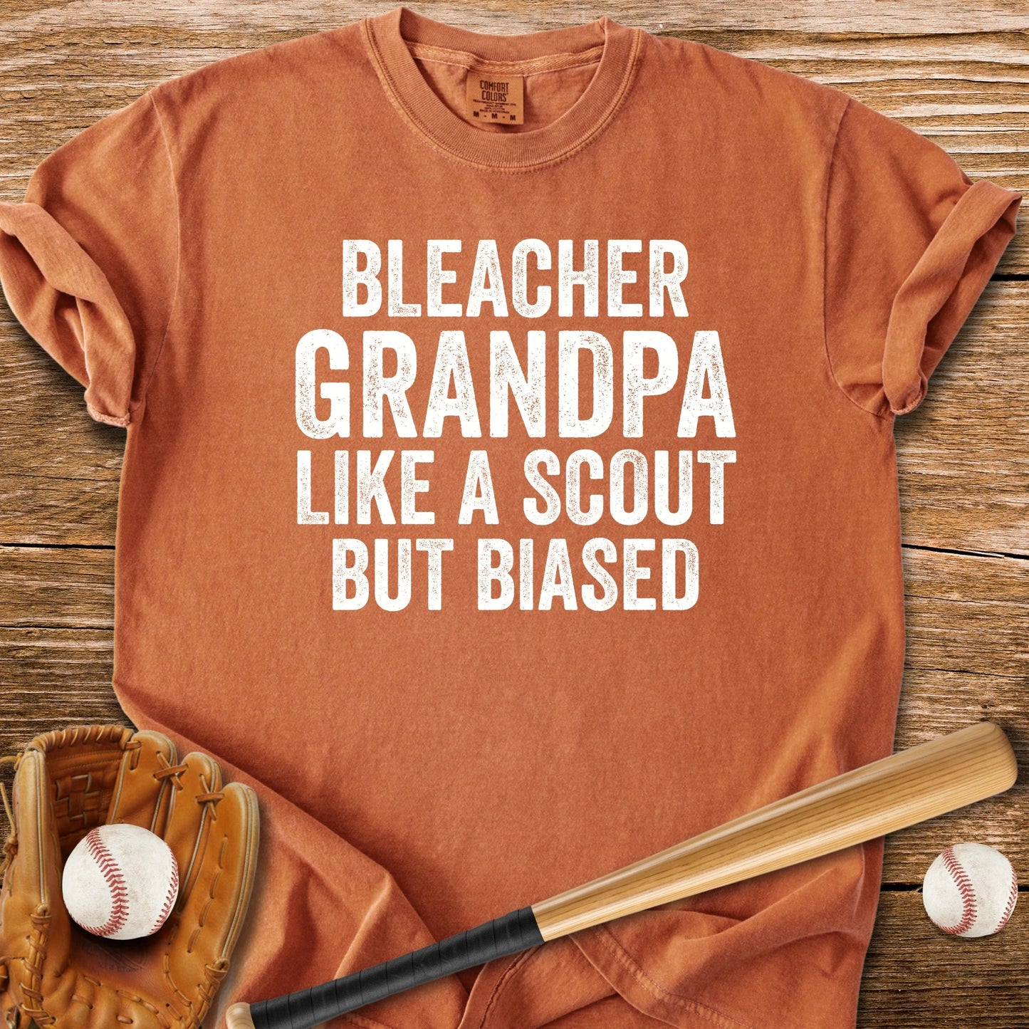 Bleacher Grandpa Scout - HomeRun PrintsComfort Colors