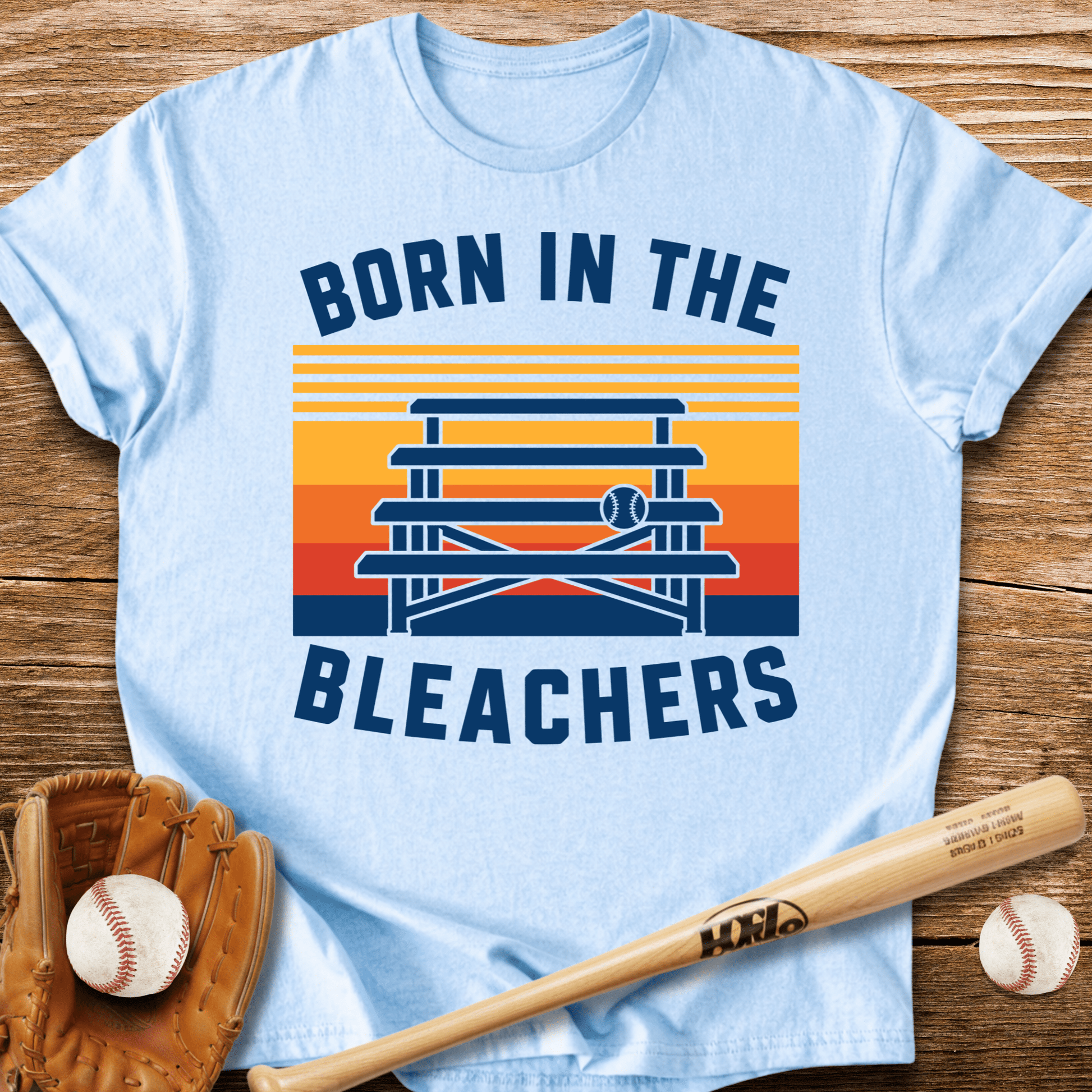 Bleacher-Raised Fan T-Shirt - HomeRun PrintsT-Shirt