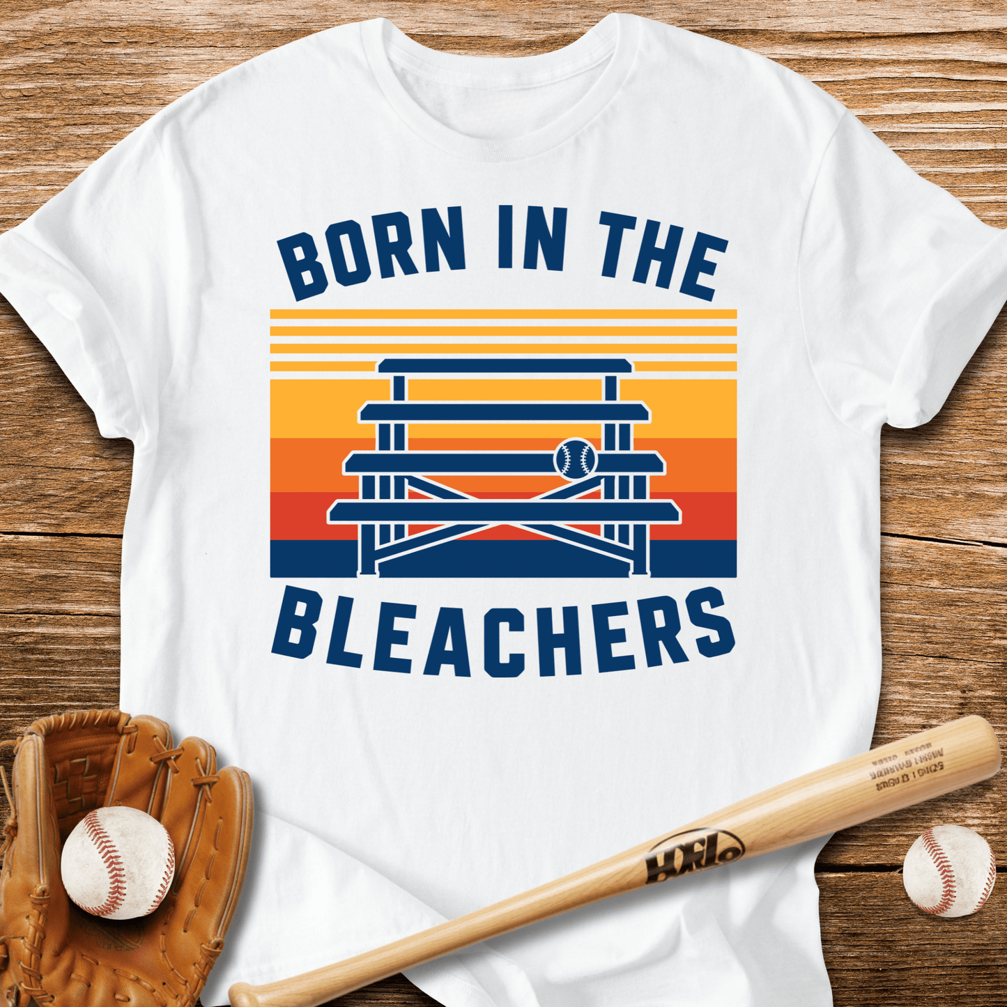 Bleacher-Raised Fan T-Shirt - HomeRun PrintsT-Shirt