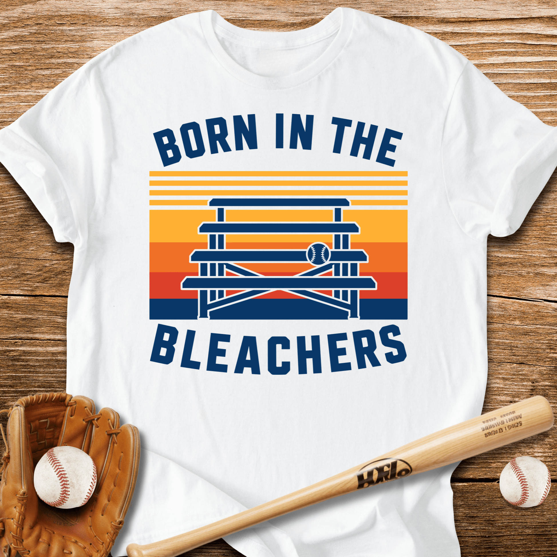 Bleacher-Raised Fan T-Shirt - HomeRun PrintsT-Shirt