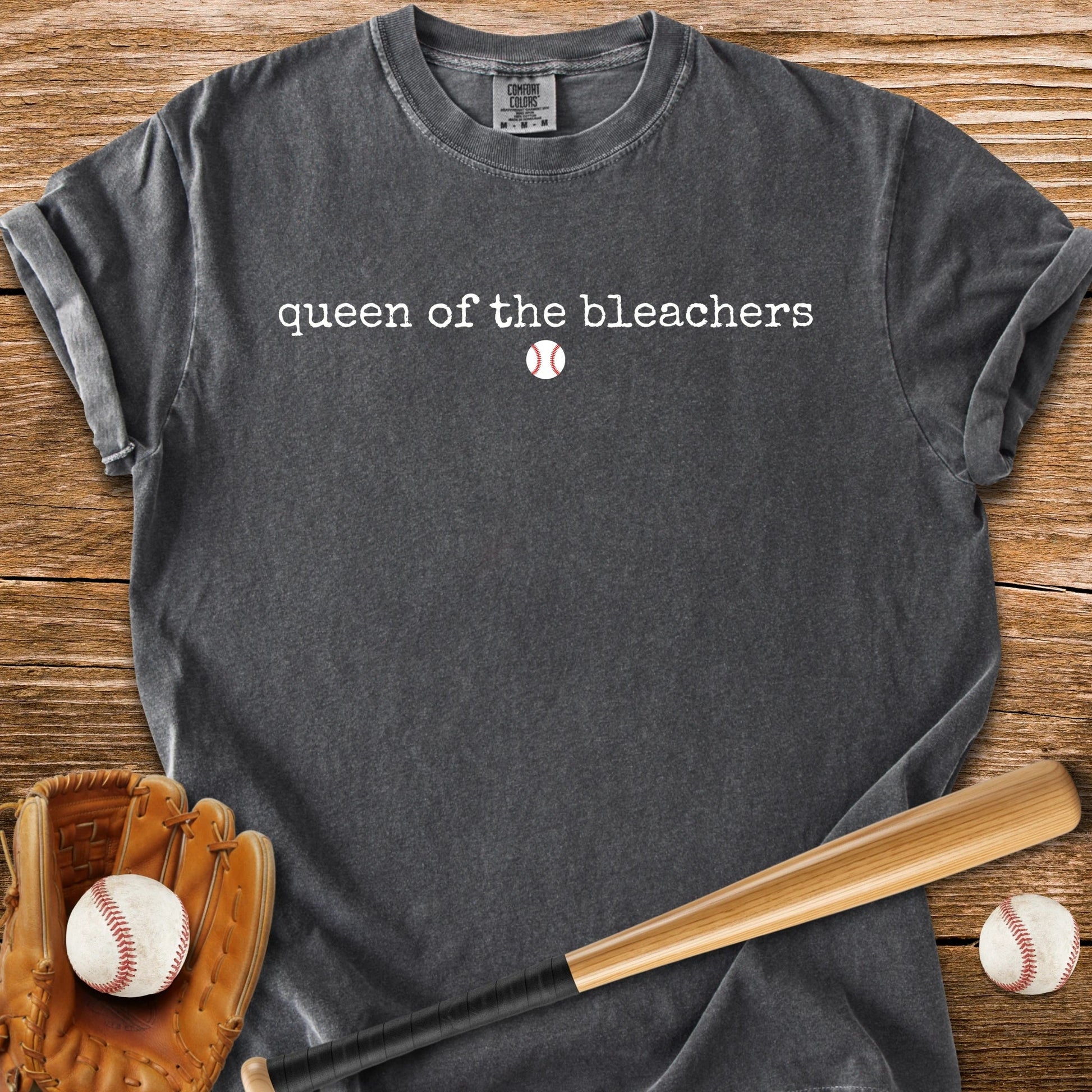 Bleacher Throne Mom - HomeRun PrintsComfort Colors