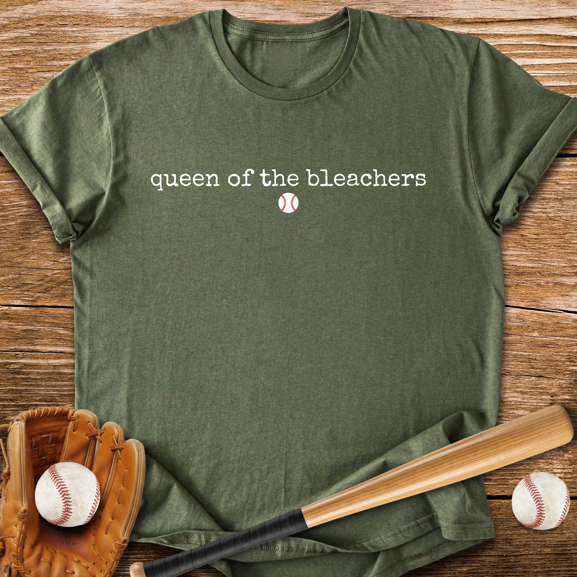 Bleacher Throne Mom - HomeRun PrintsT-Shirt