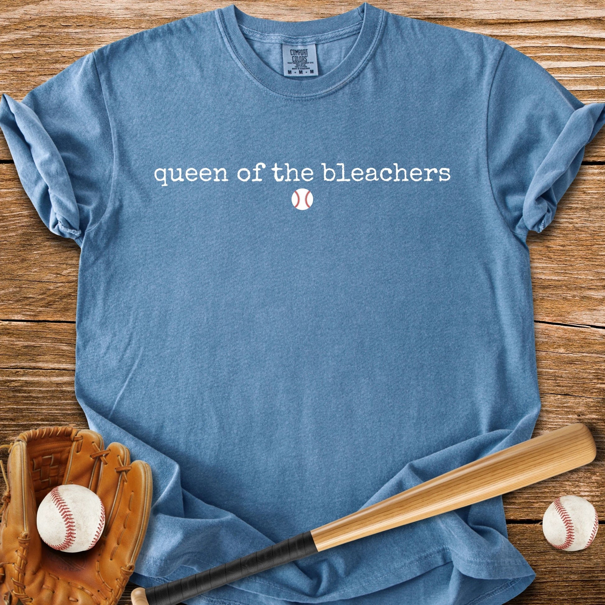Bleacher Throne Mom - HomeRun PrintsComfort Colors