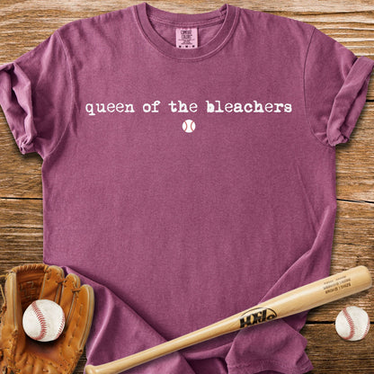 Bleacher Throne Mom T-Shirt - HomeRun PrintsComfort Colors