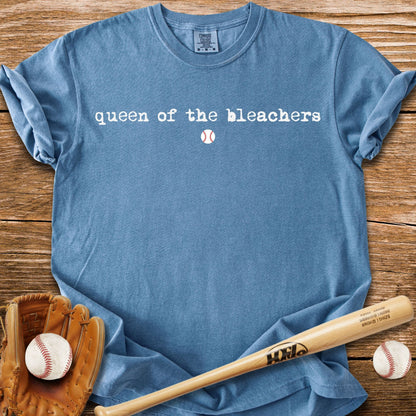 Bleacher Throne Mom T-Shirt - HomeRun PrintsComfort Colors