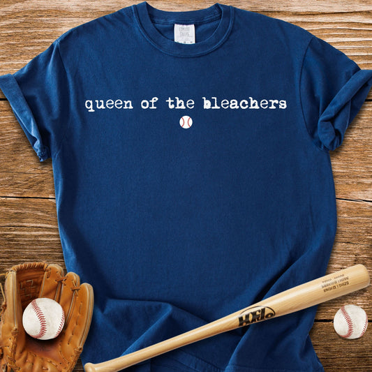 Bleacher Throne Mom T-Shirt - HomeRun PrintsComfort Colors