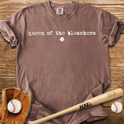 Bleacher Throne Mom T-Shirt - HomeRun PrintsComfort Colors