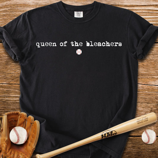 Bleacher Throne Mom T-Shirt - HomeRun PrintsComfort Colors