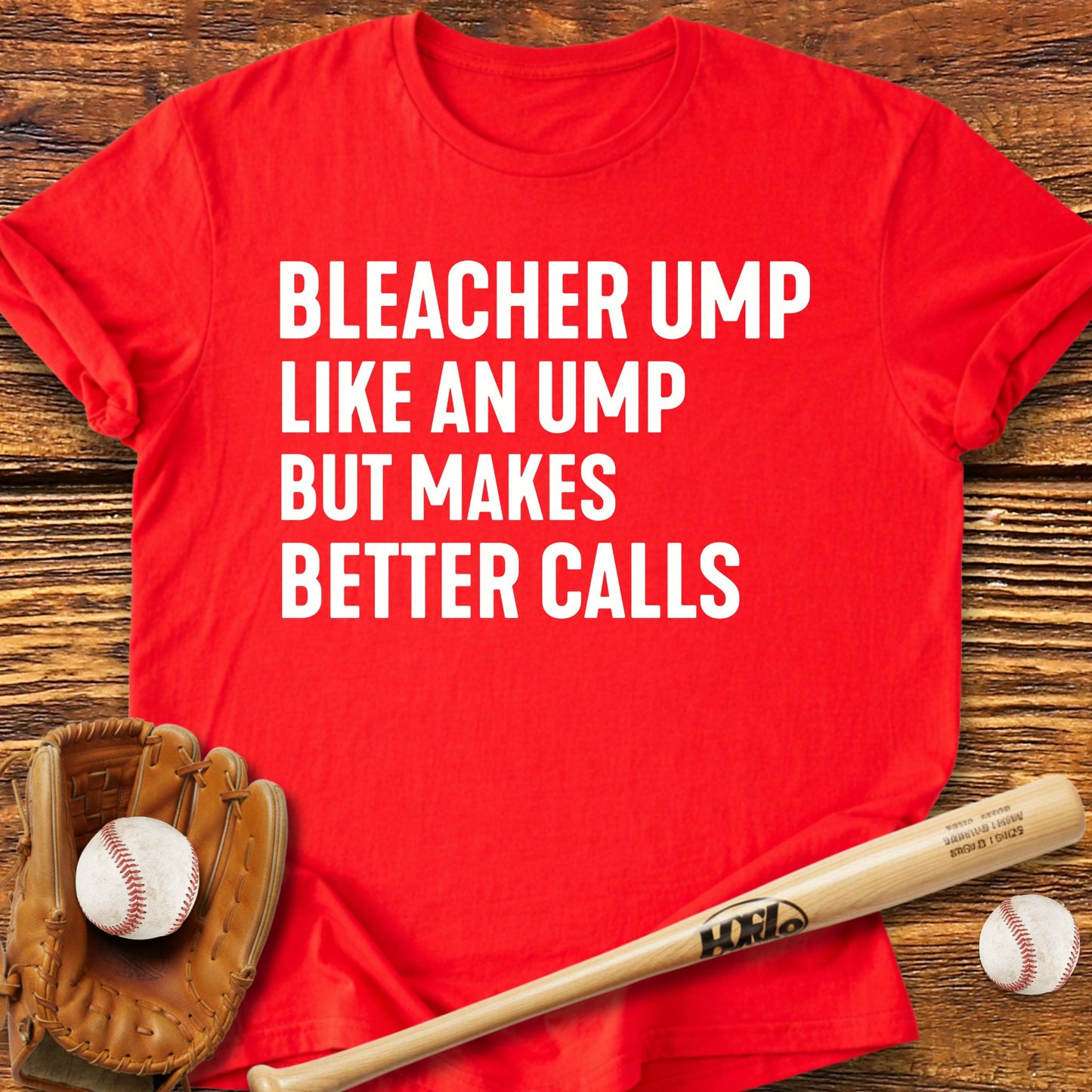 Bleacher Ump Parent T-Shirt - HomeRun PrintsT-Shirt
