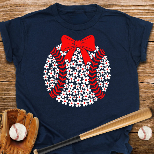 Boho Flower Baseball Youth Tee - HomeRun PrintsKids clothes