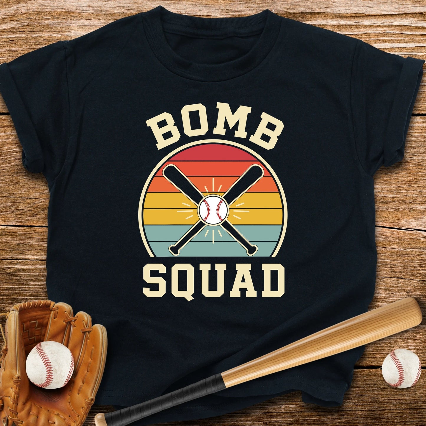 Bomb Squad Baseball Youth Tee - HomeRun PrintsKids clothes