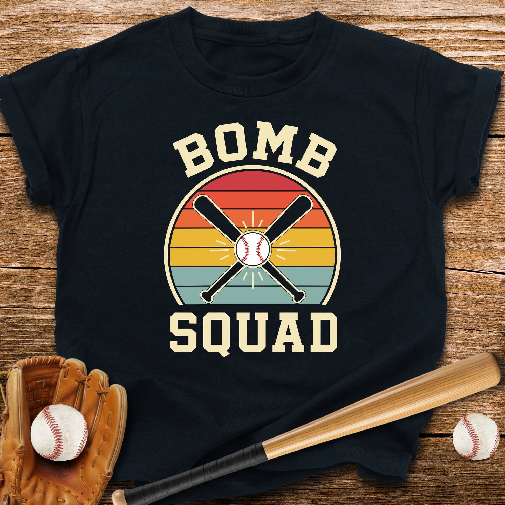Bomb Squad Baseball Youth Tee - HomeRun PrintsKids clothes