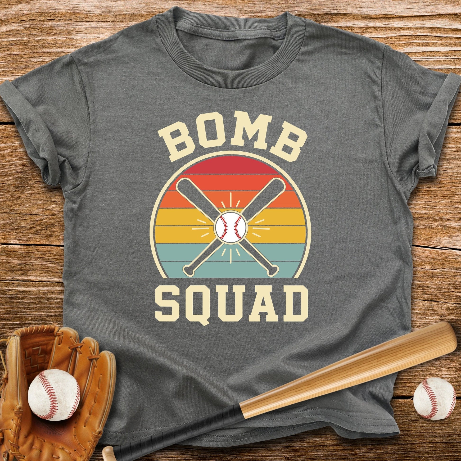 Bomb Squad Baseball Youth Tee - HomeRun PrintsKids clothes