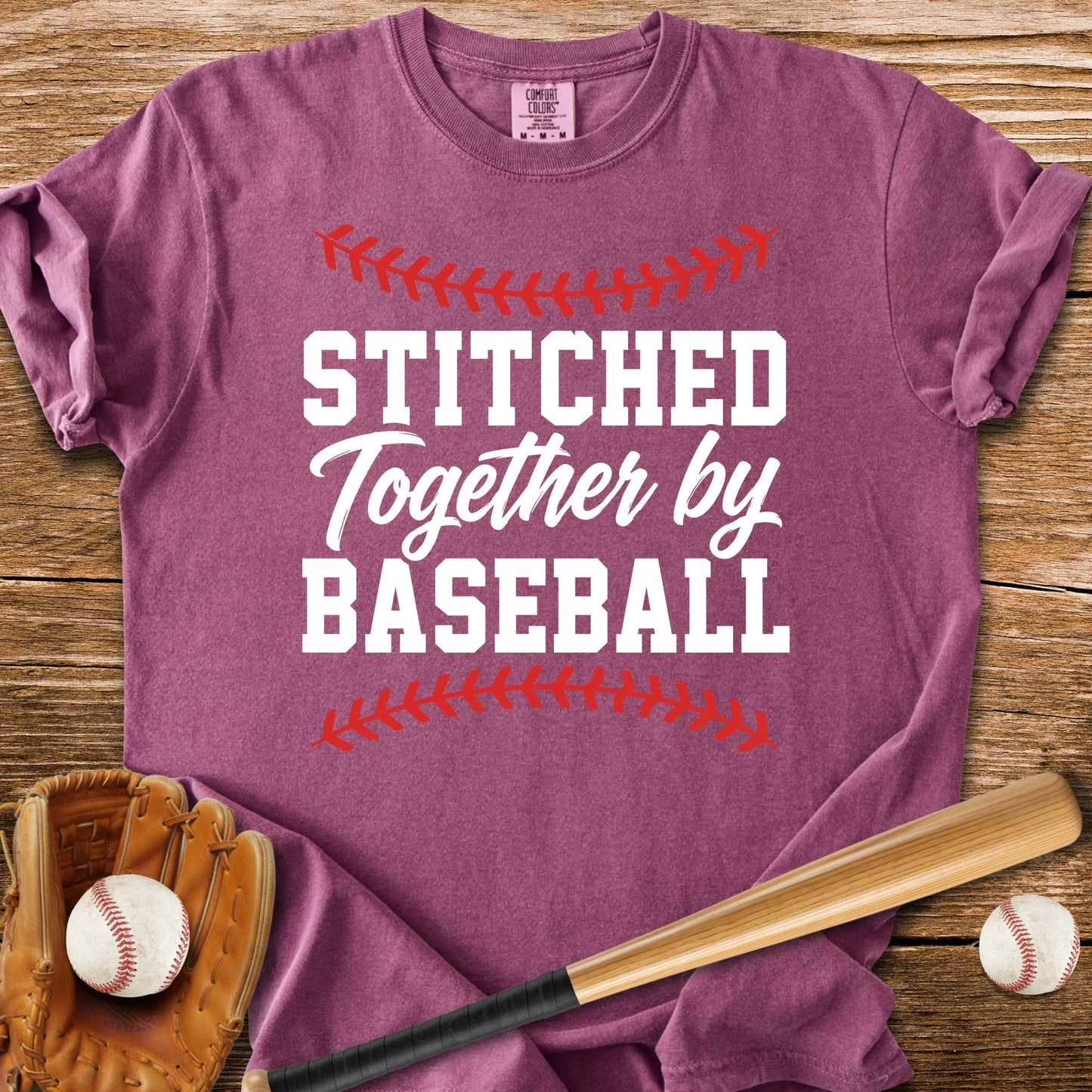Bound By The Seams - HomeRun PrintsComfort Colors