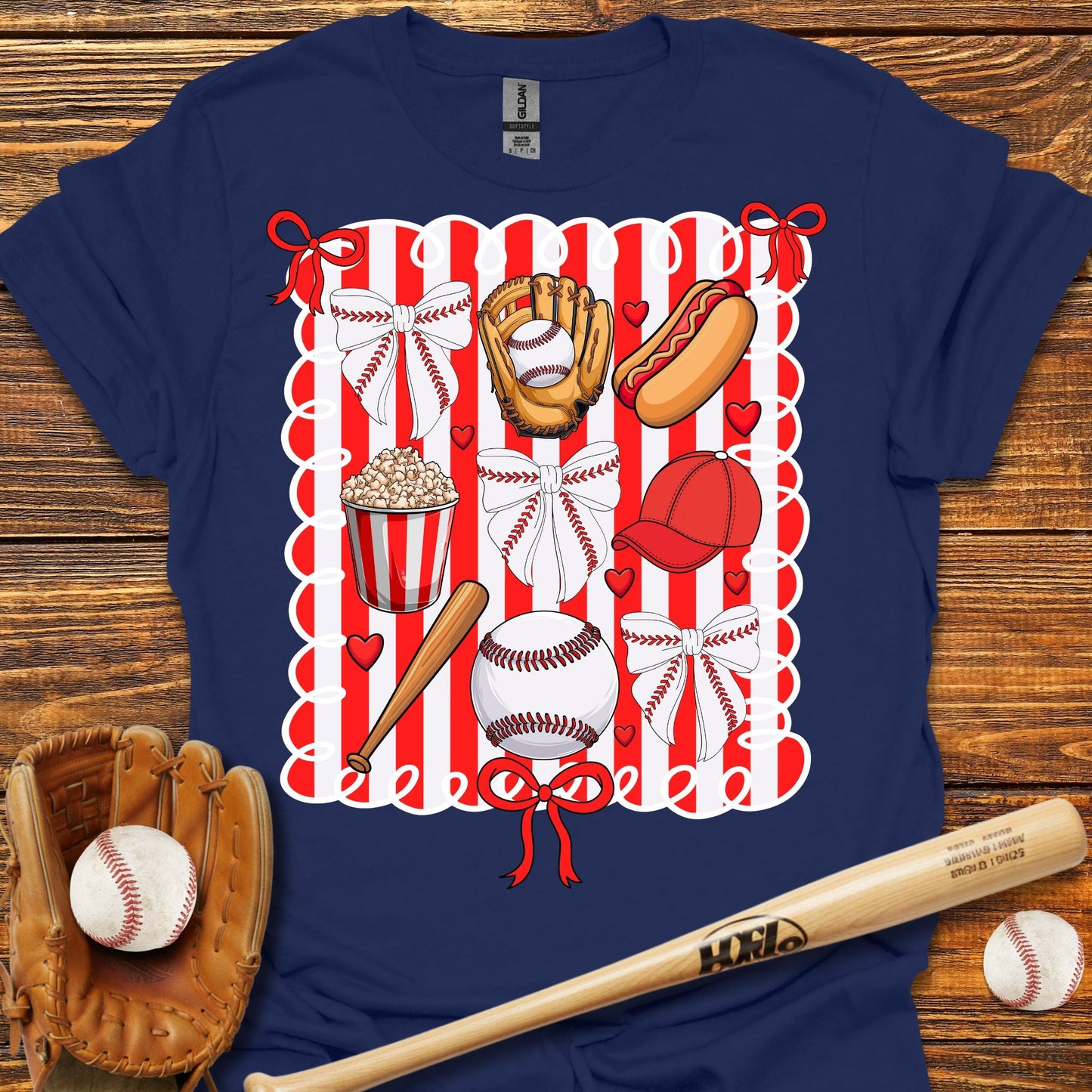 Bow T-Shirt - HomeRun PrintsT-Shirt