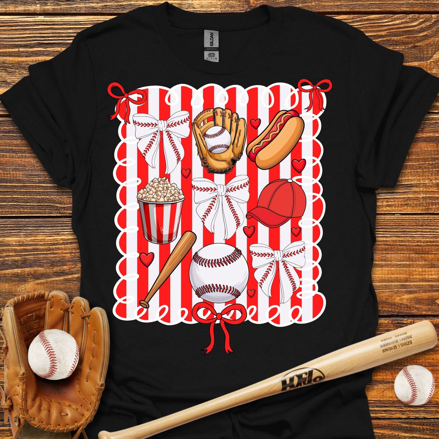 Bow T-Shirt - HomeRun PrintsT-Shirt