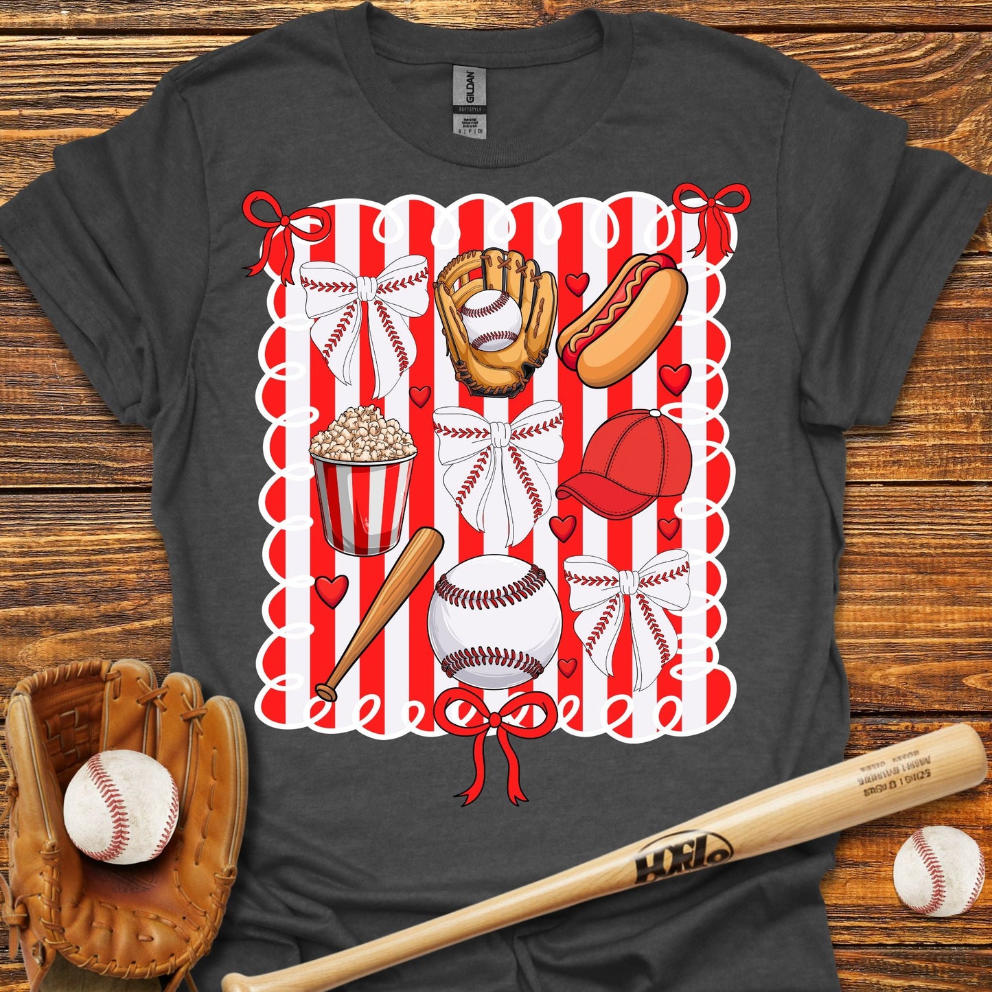 Bow T-Shirt - HomeRun PrintsT-Shirt
