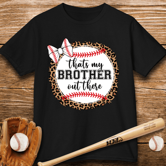 Bow-Wearing Brother Fan Kids T-shirt - HomeRun PrintsKids clothes