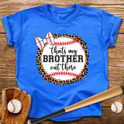 Bow-Wearing Brother Fan Youth Tee - HomeRun PrintsKids clothes