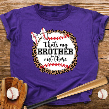 Bow-Wearing Brother Fan Youth Tee - HomeRun PrintsKids clothes