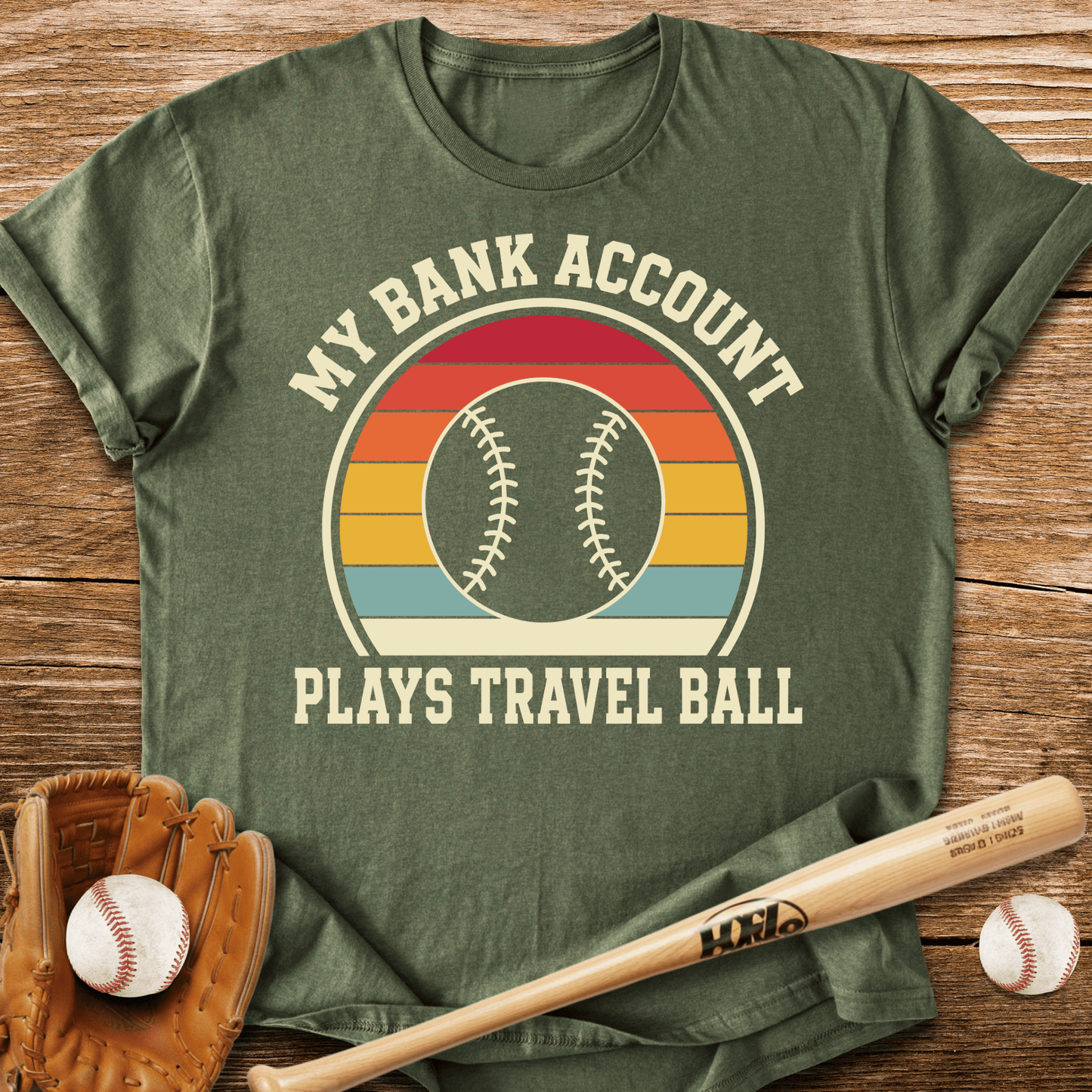 Broke From Travel Ball T-Shirt - HomeRun PrintsT-Shirt