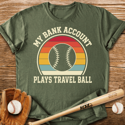 Broke From Travel Ball T-Shirt - HomeRun PrintsT-Shirt