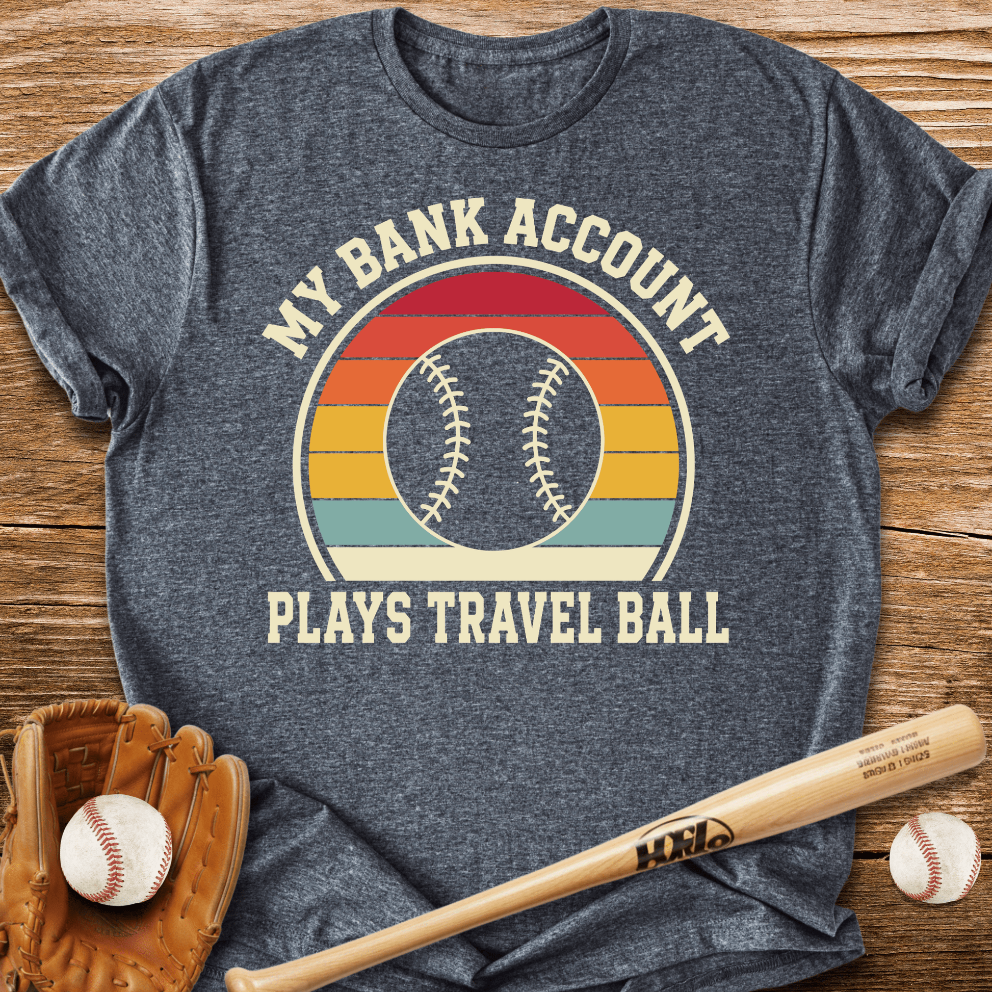 Broke From Travel Ball T-Shirt - HomeRun PrintsT-Shirt