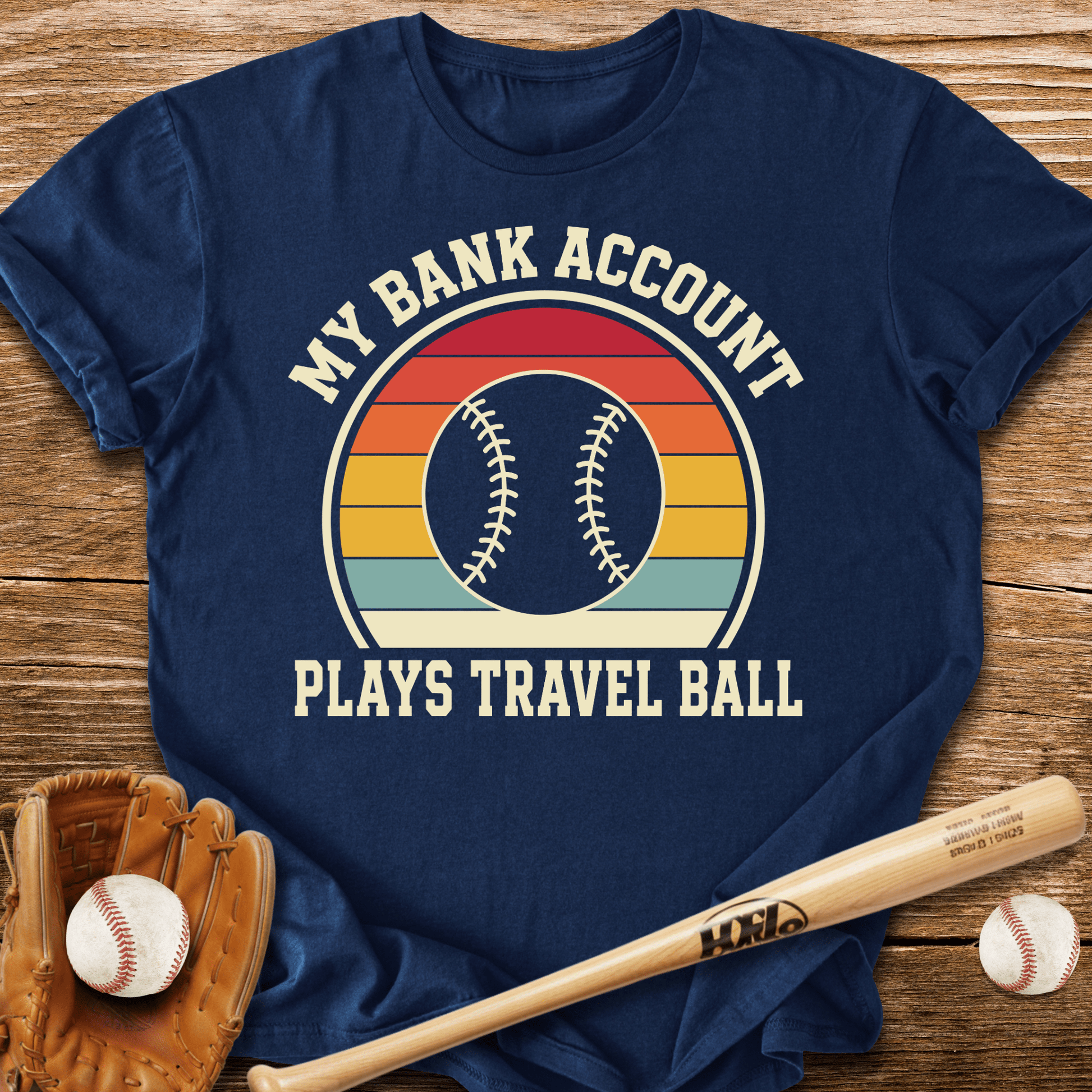 Broke From Travel Ball T-Shirt - HomeRun PrintsT-Shirt