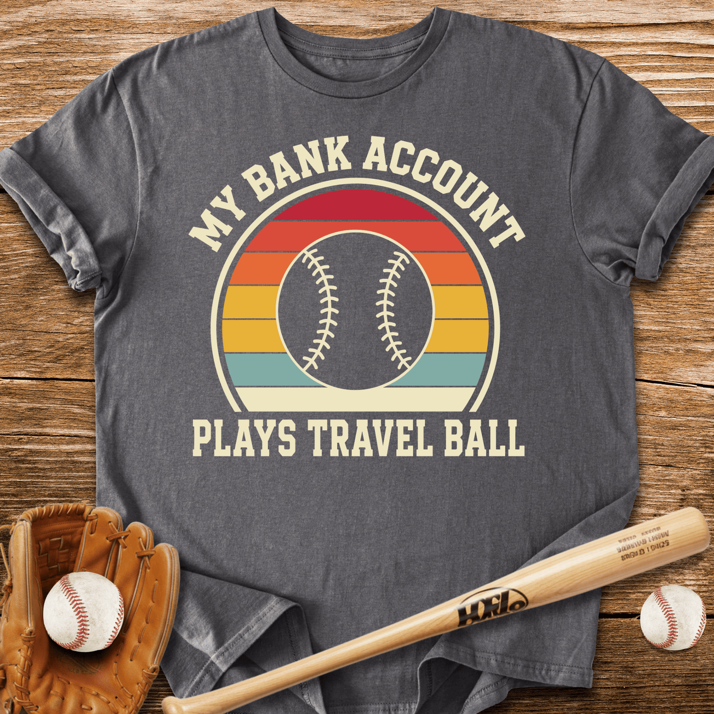 Broke From Travel Ball T-Shirt - HomeRun PrintsT-Shirt