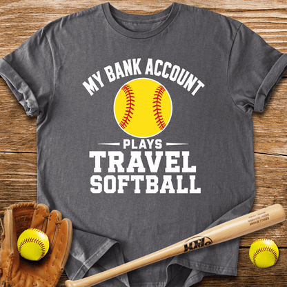 Broke From Travel Softball T-Shirt - HomeRun PrintsT-Shirt