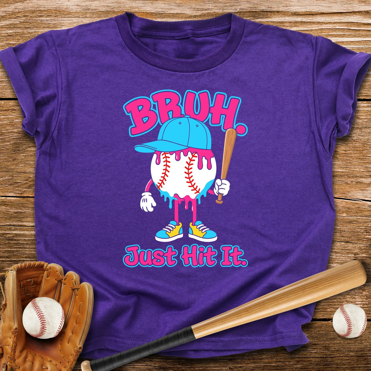 Bruh Just Hit It Drip Youth Tee - HomeRun PrintsKids clothes