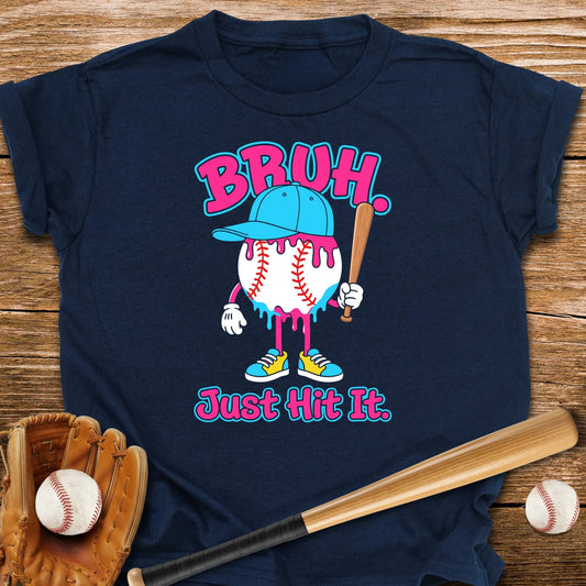 Bruh Just Hit It Drip Youth Tee - HomeRun PrintsKids clothes