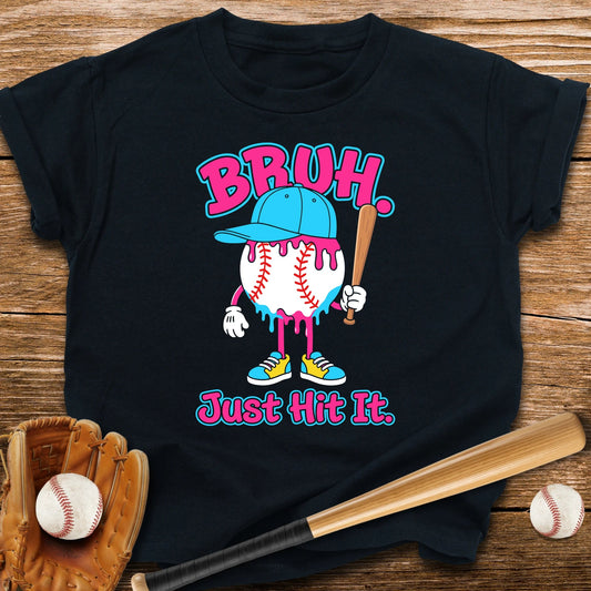 Bruh Just Hit It Drip Youth Tee - HomeRun PrintsKids clothes