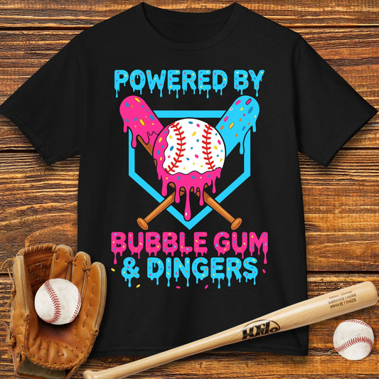 Bubble Gum And Dingers Kids T-shirt - HomeRun PrintsKids clothes