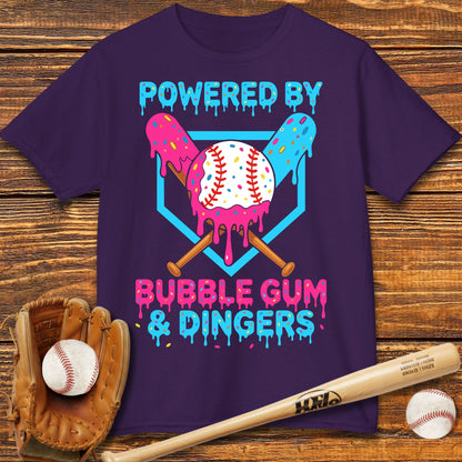 Bubble Gum And Dingers Kids T-shirt - HomeRun PrintsKids clothes