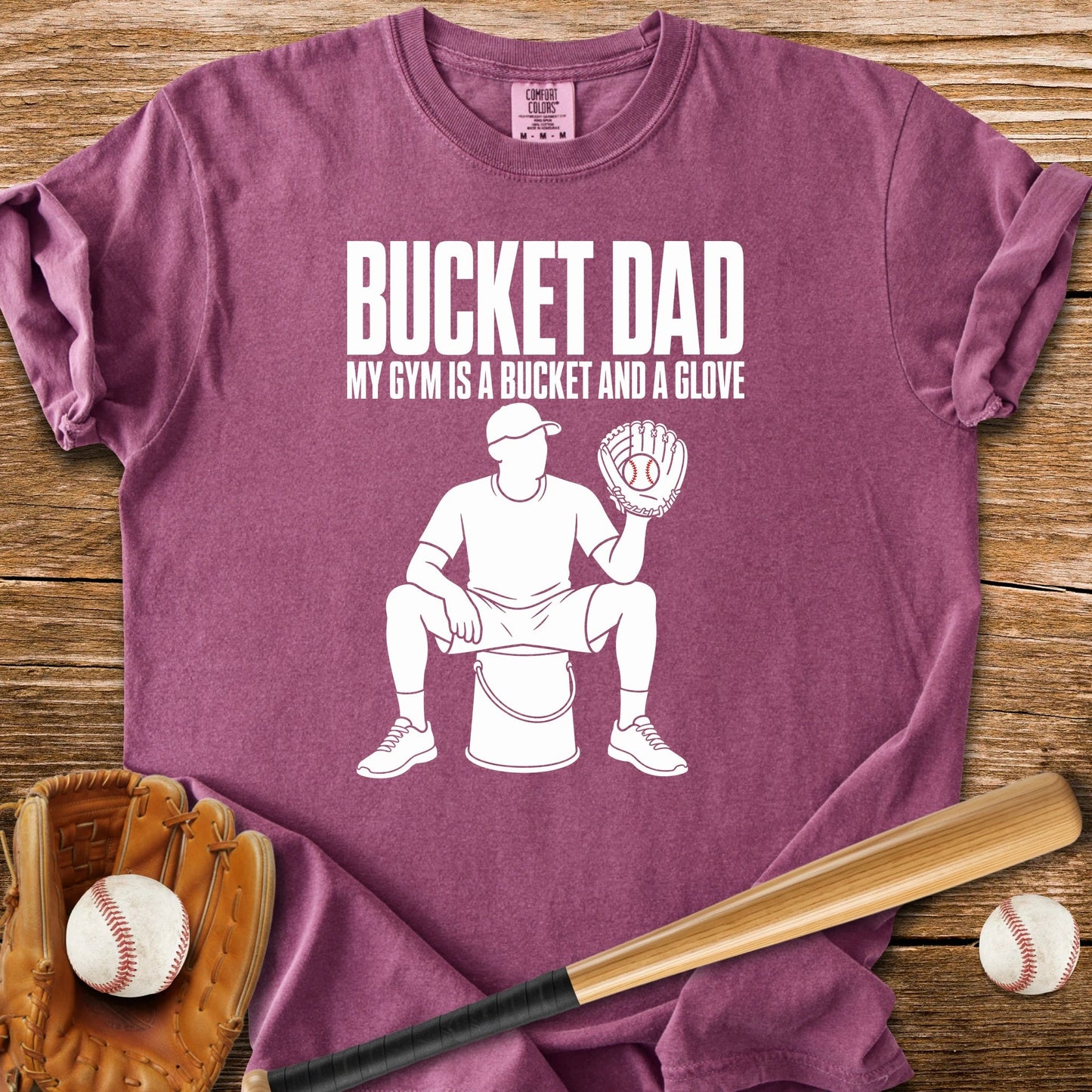Bucket Dad - HomeRun PrintsComfort Colors