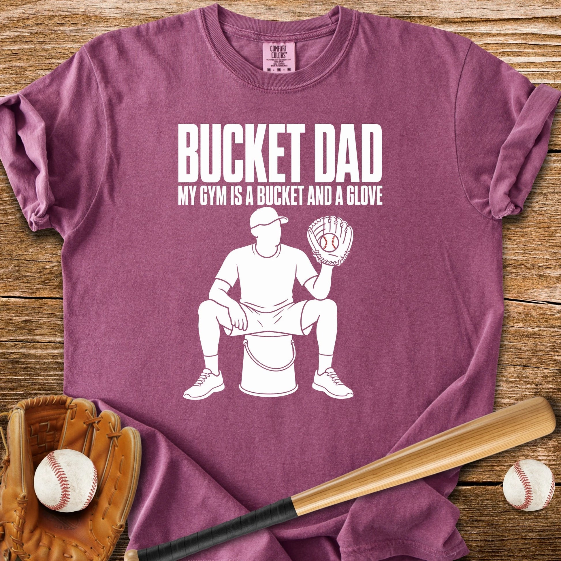 Bucket Dad - HomeRun PrintsComfort Colors