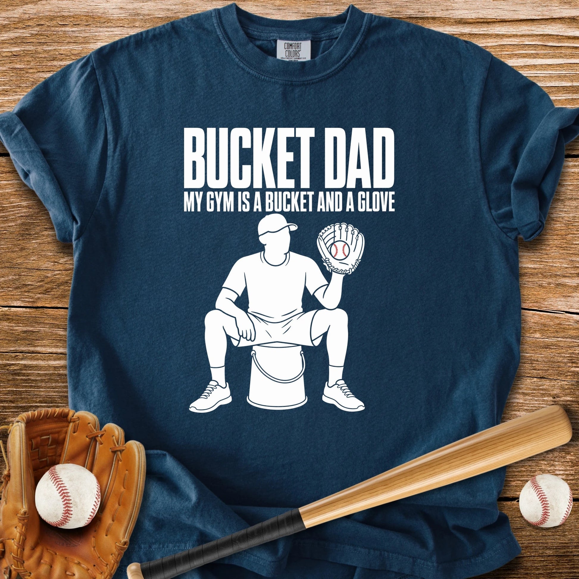 Bucket Dad - HomeRun PrintsComfort Colors
