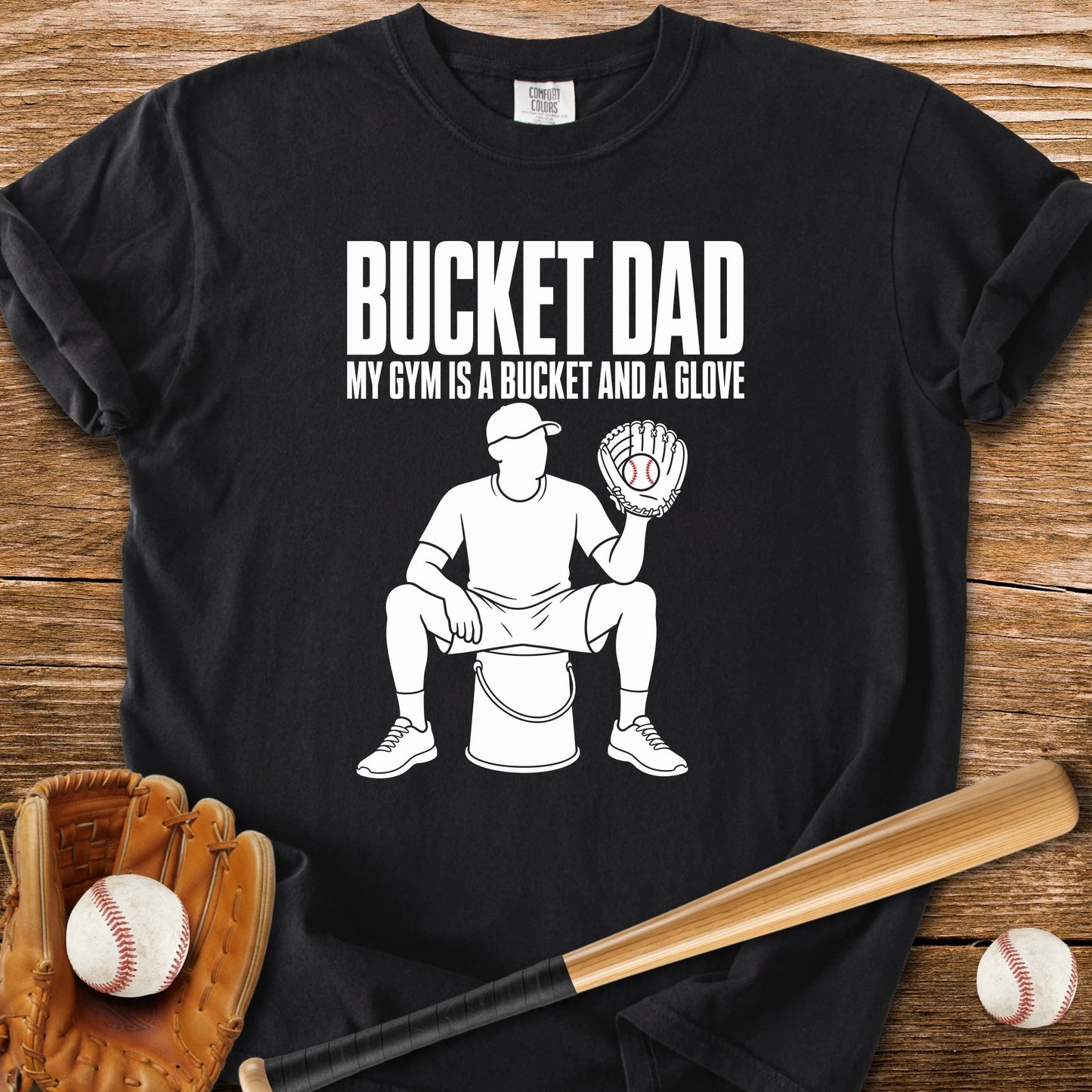 Bucket Dad - HomeRun PrintsComfort Colors