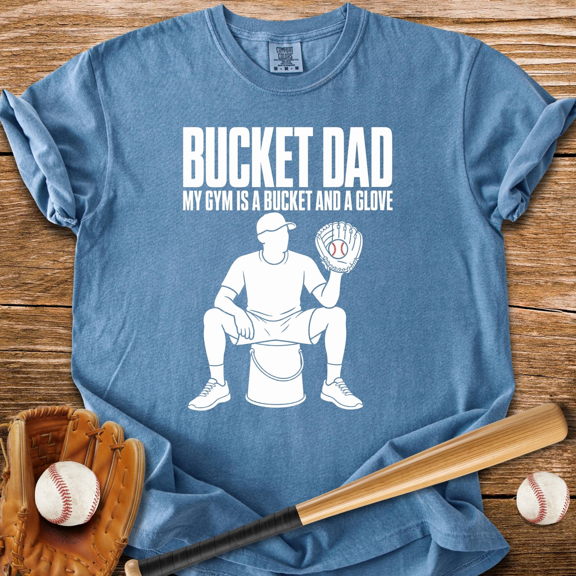 Bucket Dad - HomeRun PrintsComfort Colors
