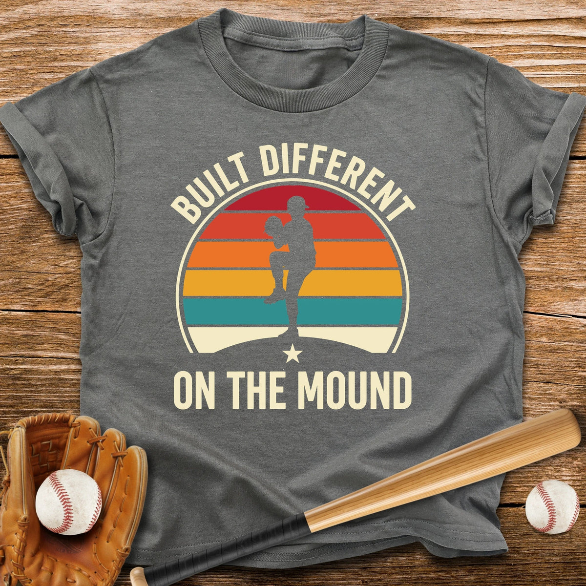 Built Different Pitcher Youth Tee - HomeRun PrintsKids clothes