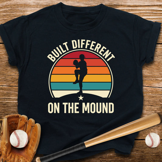 Built Different Pitcher Youth Tee - HomeRun PrintsKids clothes