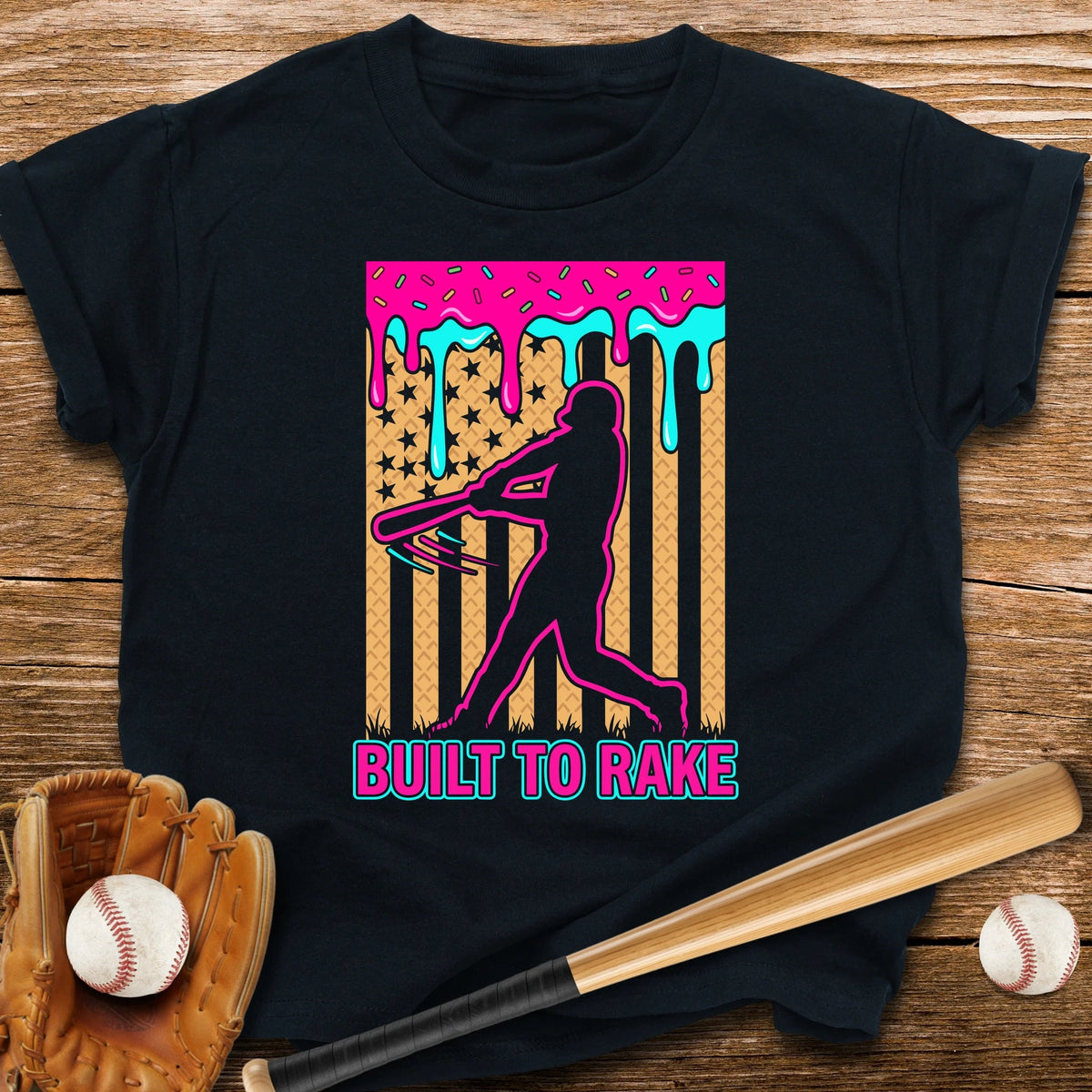 Built To Rake Patriotic Youth Tee - HomeRun PrintsKids clothes