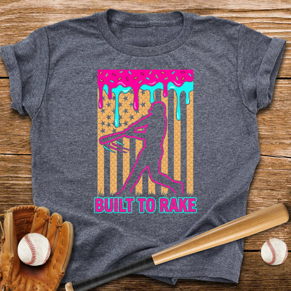 Built To Rake Patriotic Youth Tee - HomeRun PrintsKids clothes