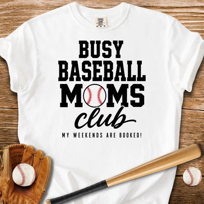 Busy Baseball Moms - HomeRun PrintsComfort Colors
