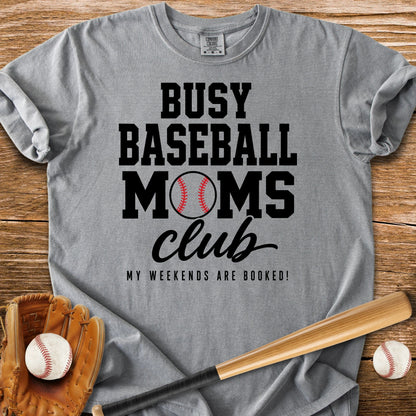 Busy Baseball Moms - HomeRun PrintsComfort Colors